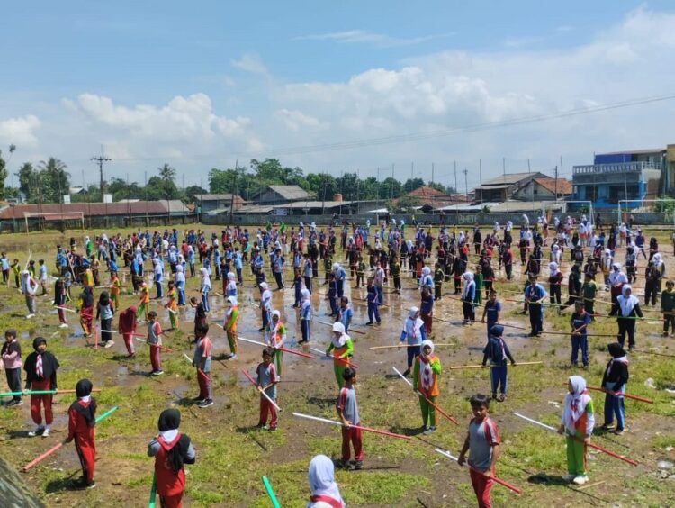 Perjuangan Pramuka Tamansari Untuk Sukeskan Gelar Senja Wilayah V