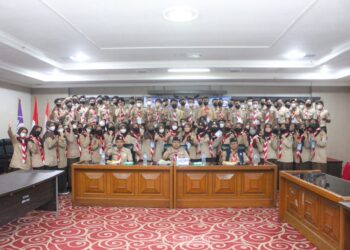 Tingkatkan Publikasi, Kwarran Citeureup Kirim Peserta Ikuti Bimtek Jurnalistik Kwarcab Bogor