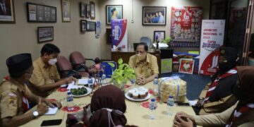 Tim Perpustakaan Kwarcab Banyumas Kunjungi Kwarnas