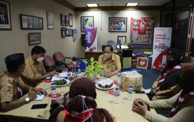 Tim Perpustakaan Kwarcab Banyumas Kunjungi Kwarnas