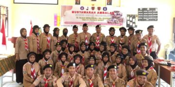 Gudep Pangkalan SMA 6 Tanjab Barat Gelar Musyawarah Ambalan