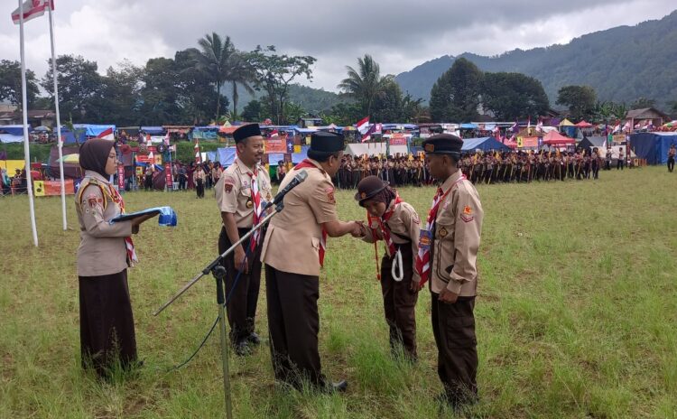 Kwarran Karangreja Selenggarakan Jambore Ranting