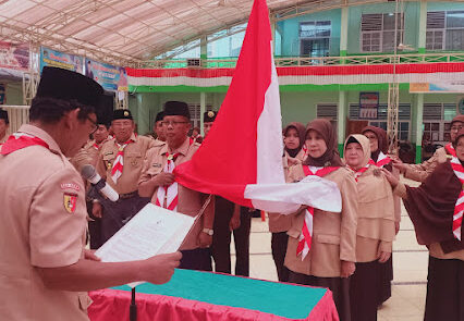 Kwarcab Agam Gelar Pelantikan Tali Tigo Sapilin Tungku Tigo Sajarangan Kwarran Banuhampu