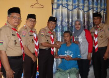 Pengurus Kwarda Sumut Gelar Kunjungan Tali Asih di Bulan Bakti Pramuka 2022