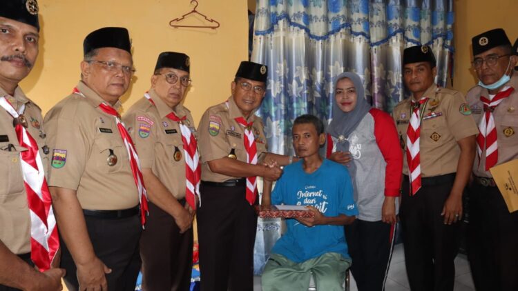 Pengurus Kwarda Sumut Gelar Kunjungan Tali Asih di Bulan Bakti Pramuka 2022