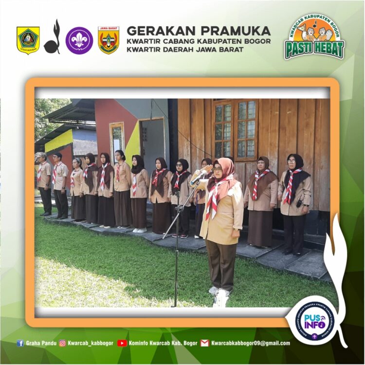 Gudep Pengkalan SMPN 4 Cileungsi Gelar Kemah Blok