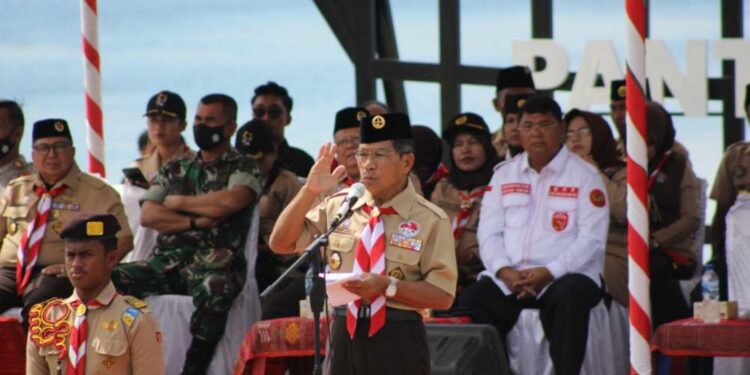 Buka Kemah Kaldera Toba 2022, Kak Nurdin Lubis : Kwarda Sumut Serius Kenalkan Danau Toba sebagai Destinasi Wisata Super Prioritas