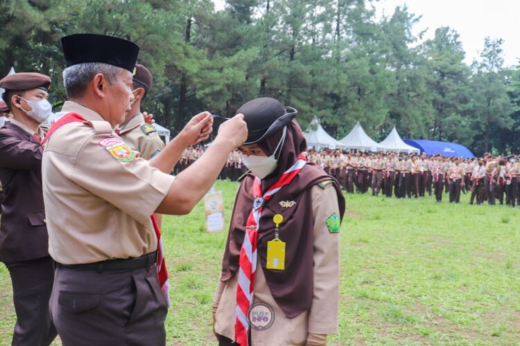 Peran Saka Cabang Kabupaten Bogor Ajang Tingkatkan Minat dan Bakat Anggota Pramuka