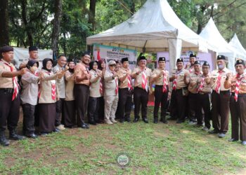Ciptakan Generasi Muda yang Miliki Daya Saing, Kwarcab Kabupaten Bogor Gelar Peran Saka