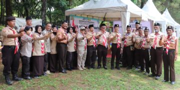 Ciptakan Generasi Muda yang Miliki Daya Saing, Kwarcab Kabupaten Bogor Gelar Peran Saka