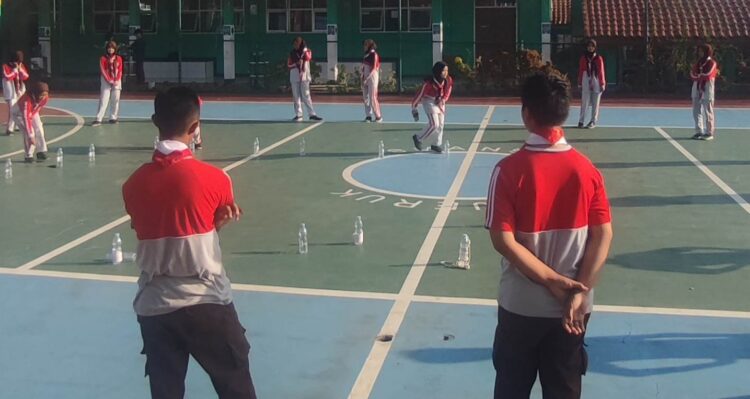 Seru, Pramuka SMAN 1 Cijeruk Menggelar Outbound dengan Berragam Permainan