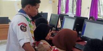 Saka Kominfo Palangka Raya Sampaikan Materi Pentingnya Etika Komunikasi dalam JOTA-JOTI