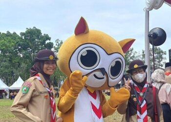 Si Tarba, Hewan Endemik Bangka Belitung Jadi Maskot Peran Saka Nasional 2022