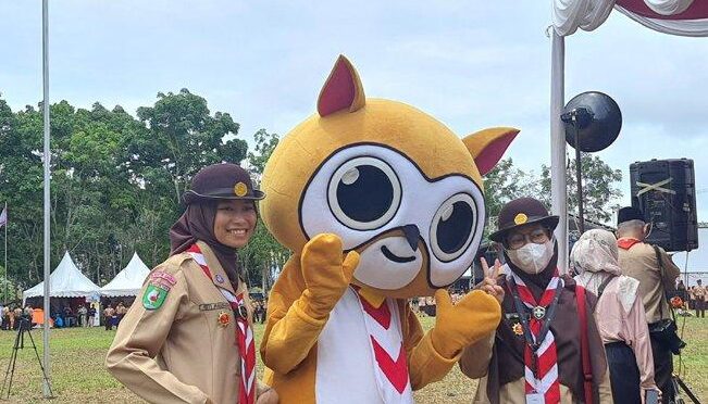 Si Tarba, Hewan Endemik Bangka Belitung Jadi Maskot Peran Saka Nasional 2022