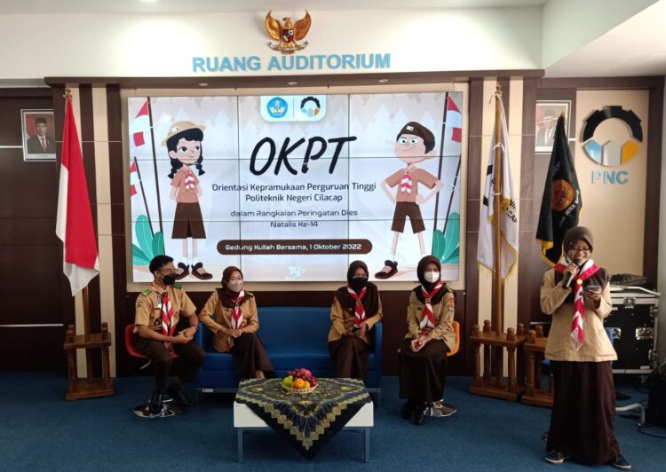 Gudep Pangkalaan Politeknik Negeri Cilacap Selenggarakan Orientasi Kepramukaan