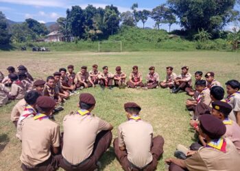 Kwarran Leuwiliang Menggelar Geladian Pemimpin Satuan