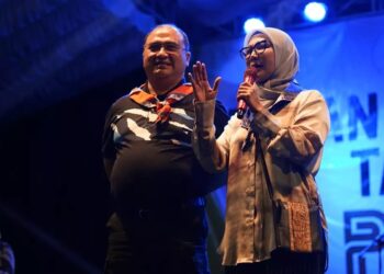 Kemeriahan Malam Selamat Datang Warga Perkemahan Peran Saka Nasional 2022
