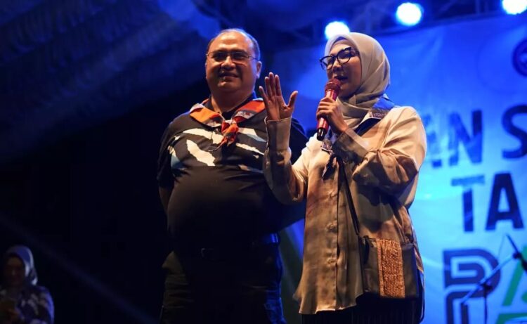 Kemeriahan Malam Selamat Datang Warga Perkemahan Peran Saka Nasional 2022