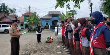 Kwarran Jasinga Lepas Peserta Peran Saka Cabang Kabupaten Bogor Tahun 2022