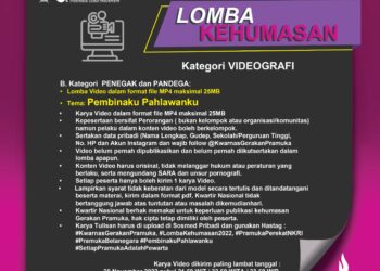 Yuk Ikuti Lomba Produksi Video bagi Pramuka Penegak dan Pandega
