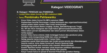 Yuk Ikuti Lomba Produksi Video bagi Pramuka Penegak dan Pandega