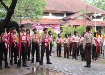 Kwarcab Jepara Gelar Lomba Tingkat (LT) III Tahun 2022 di Buper Pakis Adhi