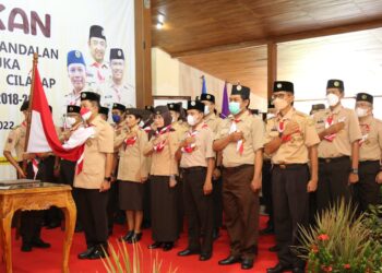 Bupati Cilacap Harap Pengurus Kwarcab Mampu Bekerja Keras Untuk Kepentingan Pramuka Cilacap