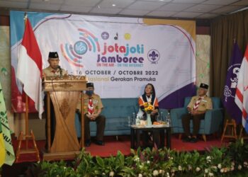 Sekjen Kwarnas Resmi Membuka JOTA-JOTI 2022