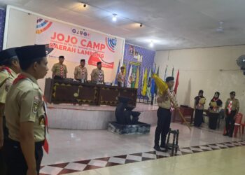 Kwarda Lampung: Jota-Joti Sebagai Sarana Menjalin Persahabatan Sesama Pramuka