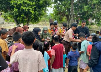 DKC Bireuen Gandeng Dewan Ambalan Bantu Korban Banjir di Aceh Utara