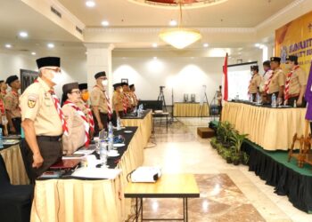 Ketua Kwarnas Apresiasi Pelaksanaan Pelatihan Peningkatan Kapasitas Relawan Pramuka