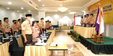 Ketua Kwarnas Apresiasi Pelaksanaan Pelatihan Peningkatan Kapasitas Relawan Pramuka