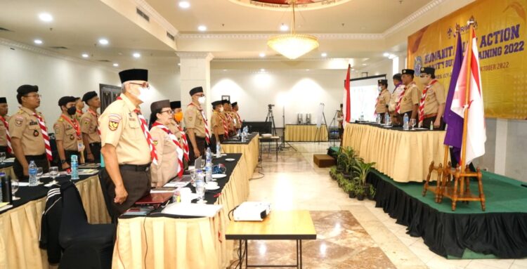 Ketua Kwarnas Apresiasi Pelaksanaan Pelatihan Peningkatan Kapasitas Relawan Pramuka