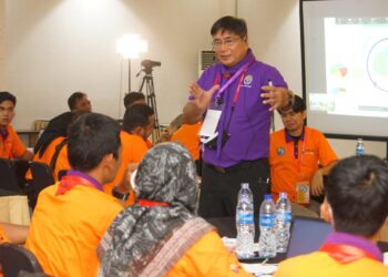 Mr. Broderick Train di Humanitarian Action Capacity Building Training