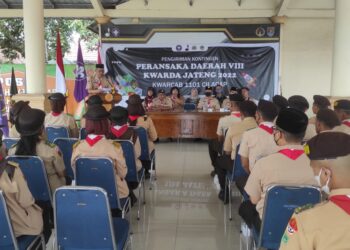 Ketua Kwarcab Lepas Kontingen Cilacap Ikuti Peransaka Daerah Jawa Tengah