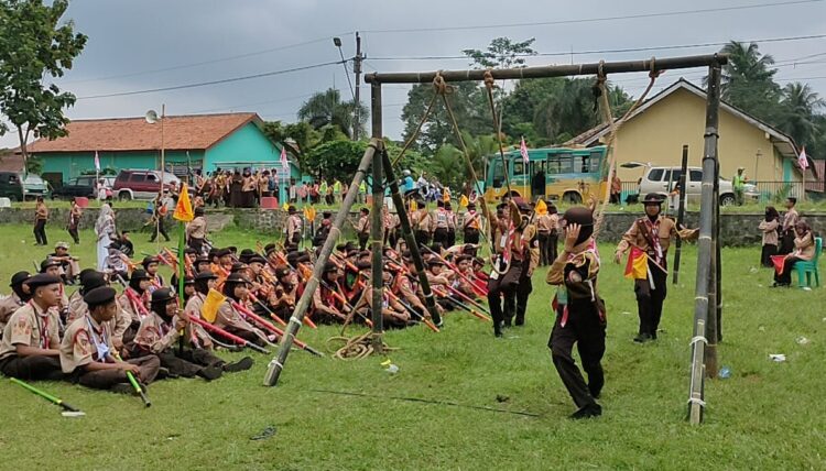 Gebyar Pramuka Ma’arif Banyumas Ramaikan Peringatan Hari Santri