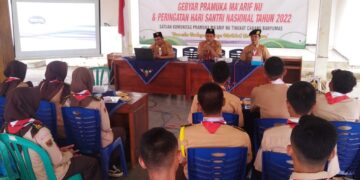 Pimpinan Ambalan Ma’arif NU Banyumas Ikuti Dianpinsat