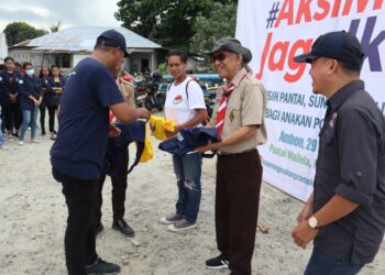 Pramuka Ambon Dukung Kegiatan Anak Muda Jaga Iklim