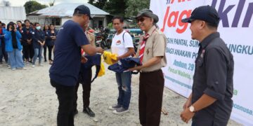 Pramuka Ambon Dukung Kegiatan Anak Muda Jaga Iklim