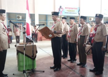 Ka Kwarcab Cilacap Lantik Pengurus Kwarran Majenang