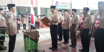 Ka Kwarcab Cilacap Lantik Pengurus Kwarran Majenang