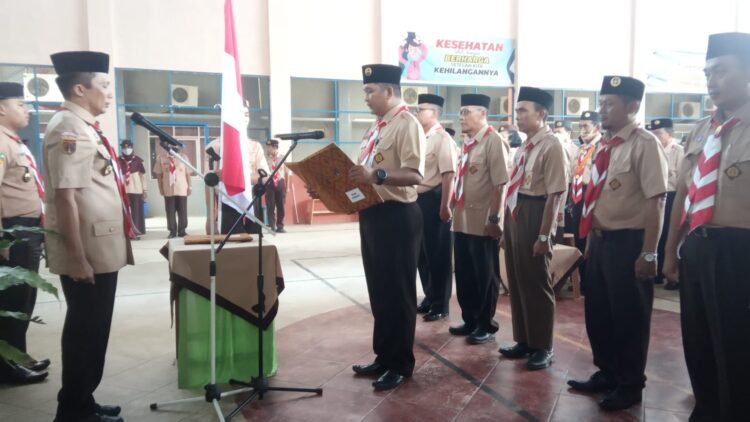 Ka Kwarcab Cilacap Lantik Pengurus Kwarran Majenang