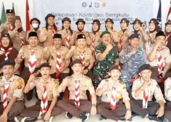 Video – Pelepasan Kontingen Kwarda  Bengkulu ke Peran Saka Nasional 2022