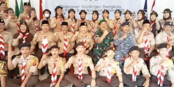 Video – Pelepasan Kontingen Kwarda  Bengkulu ke Peran Saka Nasional 2022