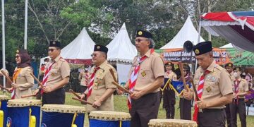 Perkemahan Peran Saka Nasional 2022 Babel Resmi Dibuka