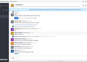 Lebih dari 2 Ribu Peserta Menggunakan Chat Pramuka pada JOTA-JOTI 2022