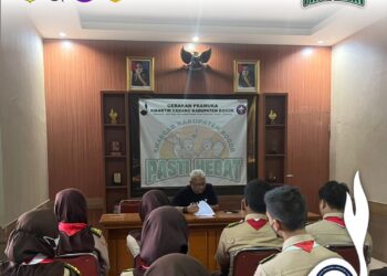 Tingkatkan Kualitas, Kwarcab Bogor Adakan Penyegaran Kader Tim Media
