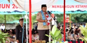 Lima Pesan Gubernur Lampung pada Apel Besar Hari Pramuka ke-61 Tingkat Daerah