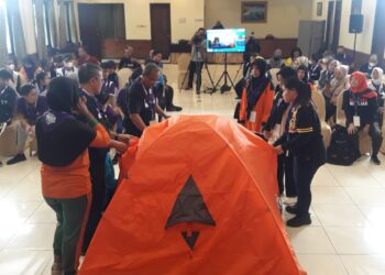 Video – Belajar Mendirikan Tenda di PNPBK 2022