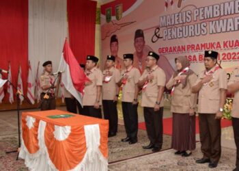 Lantik Mabicab Kuantan Singingi, Ketua Kwarda Riau Ingatkan Peran dan Fungsi